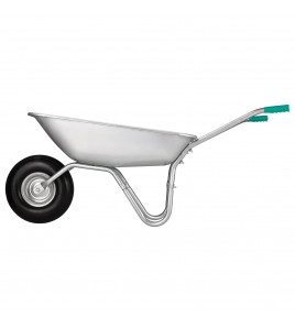 Galvanised Wheelbarrow, 65L