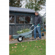 Galvanised Wheelbarrow, 65L