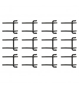 BUNKER® Double Storage Hook (Pack of 12)