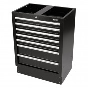 BUNKER Modular Floor Cabinet, 7 Drawer, 680mm