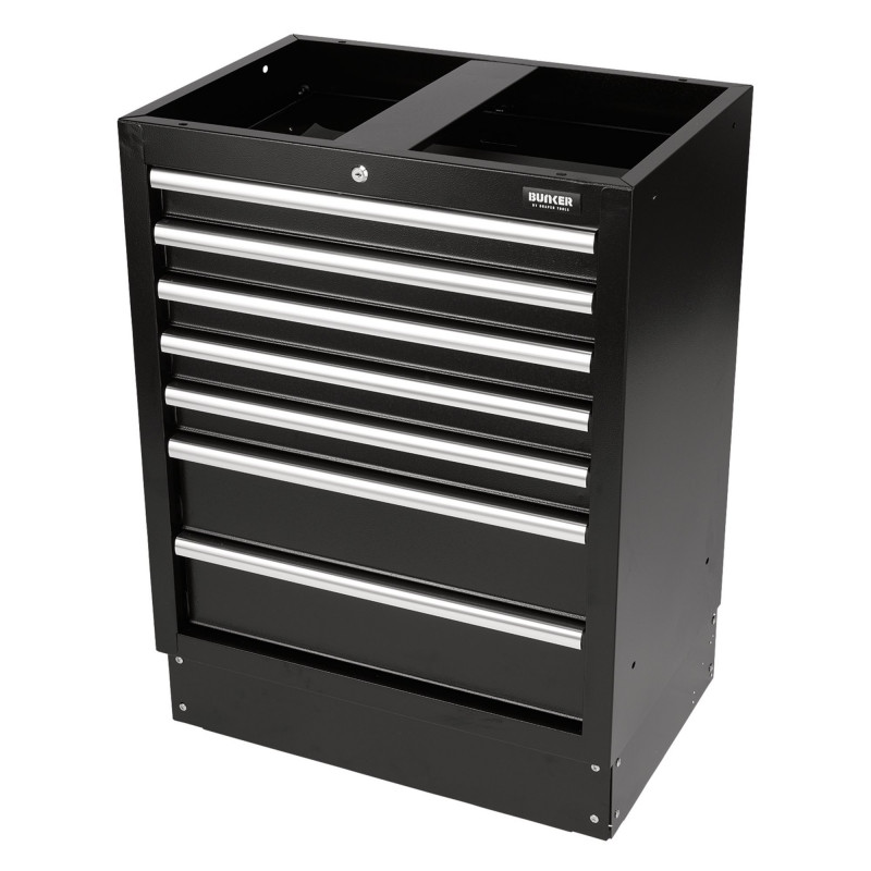 BUNKER Modular Floor Cabinet, 7 Drawer, 680mm