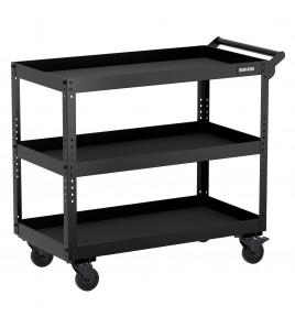 BUNKER® 3-Tier Utility Service Cart, 854mm