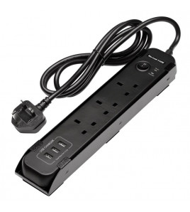 BUNKER UK Power Strip with Magnetic Holder