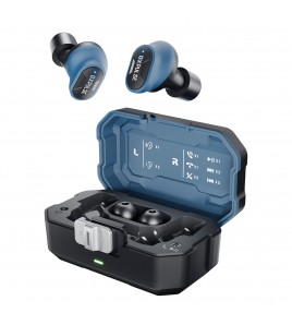 DXPULSE Noise Isolating Earbuds with Charging Case