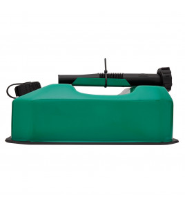 Flat Steel Fuel Can, 5L, Green