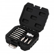 Damaged Hex Cap Head Bolt and Screw Extractor Set (11 Piece)