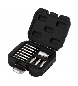 Damaged Hex Cap Head Bolt and Screw Extractor Set (11 Piece)