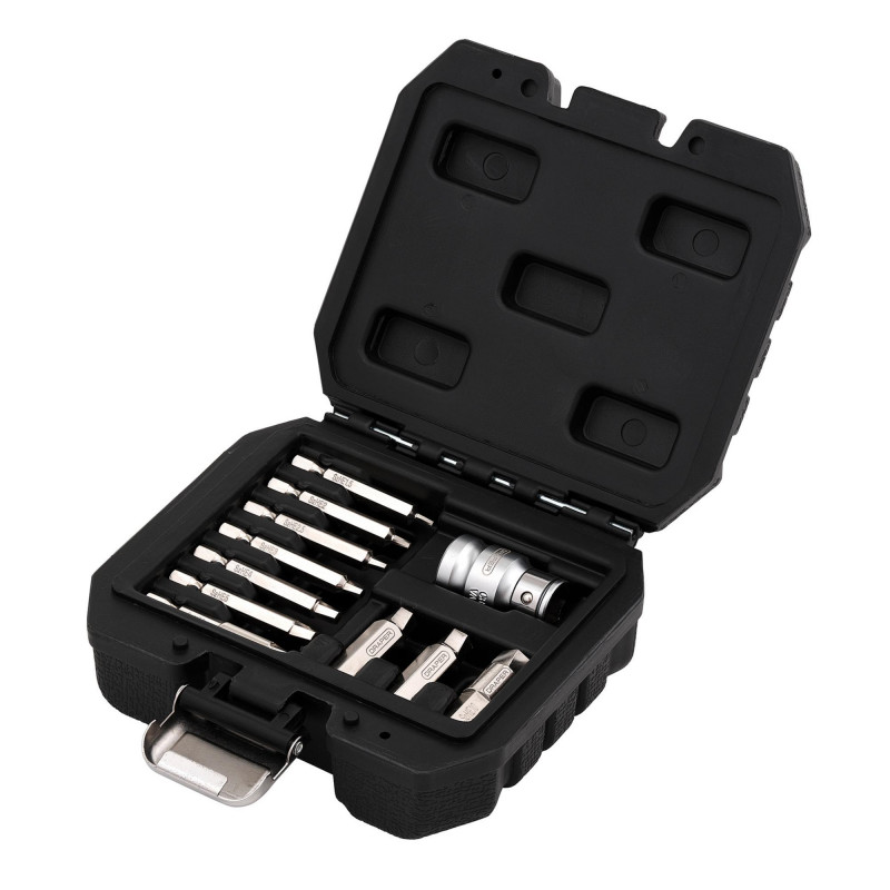 Damaged Hex Cap Head Bolt and Screw Extractor Set (11 Piece)