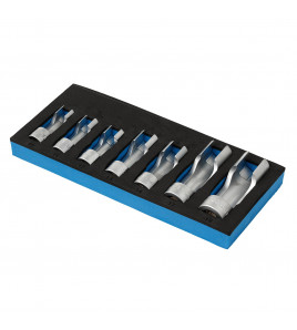 Special Slotted Socket Set, 3/8 Sq. Dr. (7 Piece)