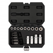 Nut Bolt Stud and Screw Extactor Set (18 Piece)