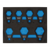 Oil Filter Offset Wrench Set, 3/8 Sq. Dr., 6-Point (7 Piece)