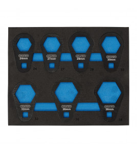 Oil Filter Offset Wrench Set, 3/8 Sq. Dr., 6-Point (7 Piece)