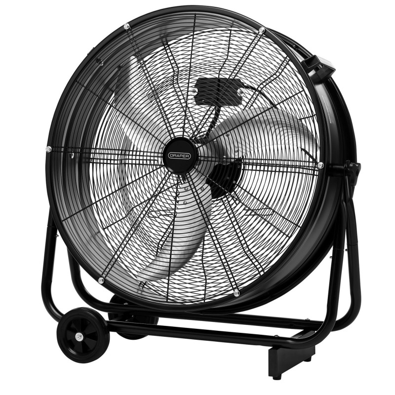 230V Industrial Drum Fan, 24/590mm, 120W