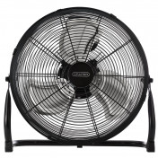 230V High Velocity Floor Fan, 16/400mm, 75W