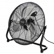 230V High Velocity Floor Fan, 18/440mm, 95W.