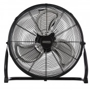230V High Velocity Floor Fan, 18/440mm, 95W.