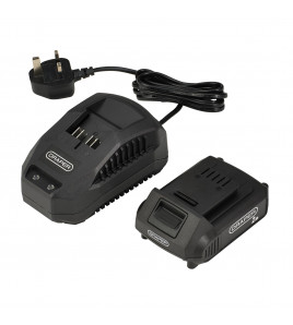 18V 4-in-1 Multi-Function Grass Trimmer, 1 x 2.0Ah Battery, 1 x Charger