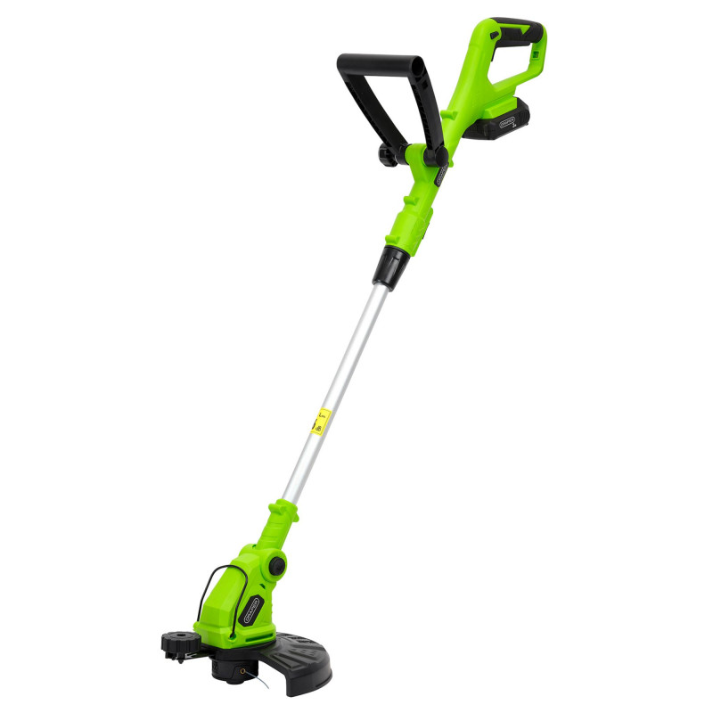18V 2-in-1 Grass Trimmer, 1 x 2.0Ah Battery, 1 x Charger
