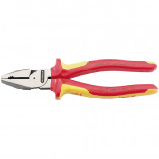 KNIPEX 02 08 200UKSBE VDE Fully Insulated High Leverage Combination Pliers, 200mm