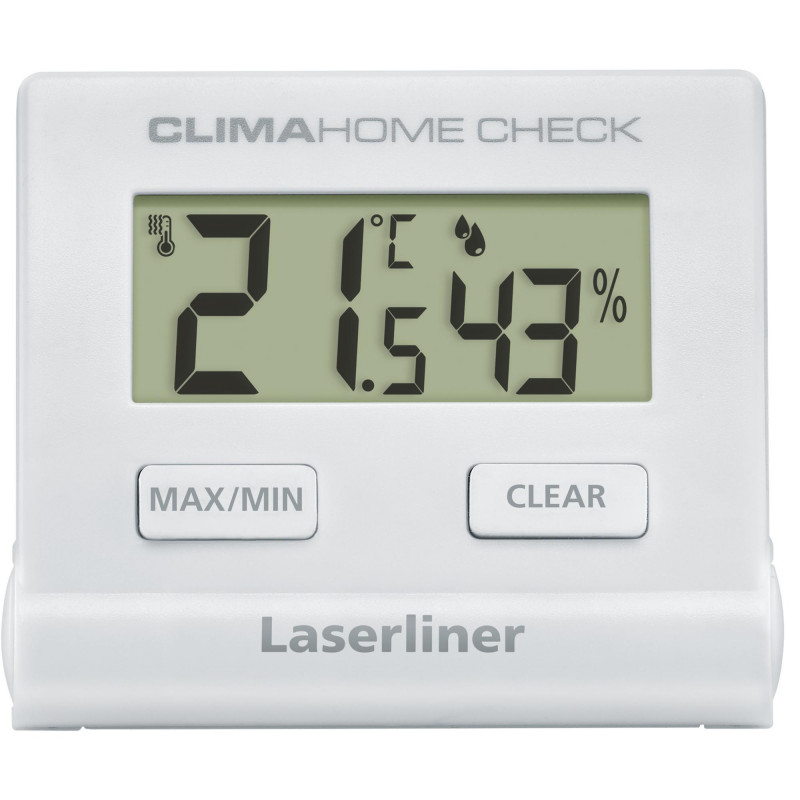 Laserliner 082.028E ClimaHome-Check Digital Hygrometer