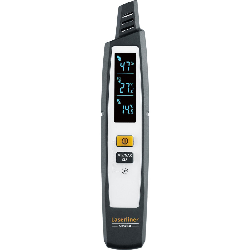 Laserliner 082.061E ClimaPilot Plus Digital Hygrometer
