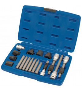 Draper Expert Alternator Pulley Tool Kit (18 Piece)
