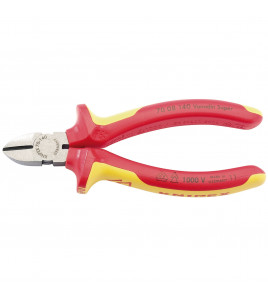 KNIPEX 70 08 140UKSBE VDE Diagonal Cutter, 140mm