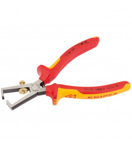 KNIPEX 11 08 160UKSBE VDE Insulation Stripper, 160mm