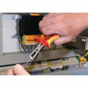 KNIPEX 11 08 160UKSBE VDE Insulation Stripper, 160mm