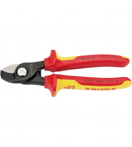 KNIPEX 95 18 165UKSBE VDE Fully Insulated Cable Shears, 165mm
