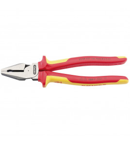KNIPEX 02 08 225UKSBE VDE Fully Insulated High Leverage Combination Pliers, 225mm