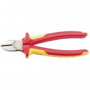 KNIPEX 70 08 180UKSBE VDE Fully Insulated Diagonal Side Cutters, 180mm