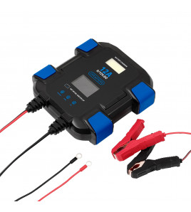 12A 6/12V Smart Battery Charger with Light