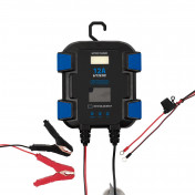 12A 6/12V Smart Battery Charger with Light