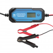 5A 6/12V Smart Battery Charger LCD