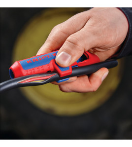 KNIPEX 16 95 03 SB ErgoStrip® PV Stripping Tool, 135mm