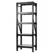 BUNKER 22 Piece Modular 5 Tier Racking with Stainless Steel Shelving, 750mm
