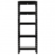 BUNKER 22 Piece Modular 5 Tier Racking with Stainless Steel Shelving, 750mm