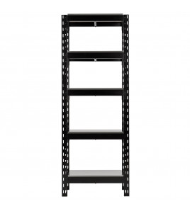 BUNKER 22 Piece Modular 5 Tier Racking with Stainless Steel Shelving, 750mm