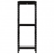 BUNKER 14 Piece Modular 3 Tier Racking with Stainless Steel Shelving, 750mm