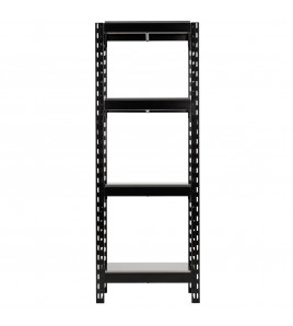 BUNKER 21 Piece Modular 4 Tier Racking with Stainless Steel Shelving, 750mm