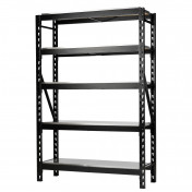 BUNKER 22 Piece Modular 5 Tier Racking with Stainless Steel Shelving, 1500mm