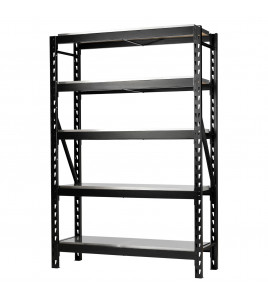 BUNKER 22 Piece Modular 5 Tier Racking with Stainless Steel Shelving, 1500mm