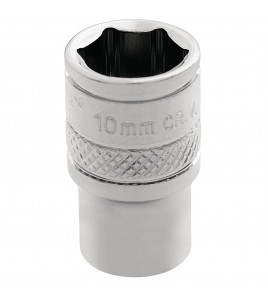 Draper Expert HI-TORQ® 6 Point Socket, 1/4 Sq. Dr., 10mm
