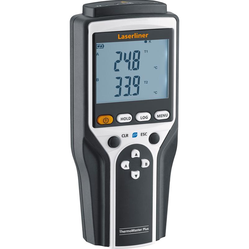 Laserliner 082.036A ThermoMaster Plus Set Temperature Measuring Device