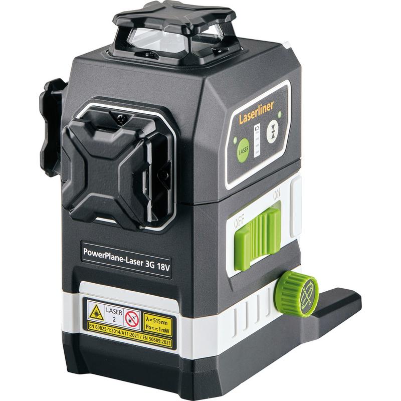 Laserliner 036.380L PowerPlane 3G Multi-18V Three-Dimensional Green Laser