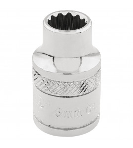 Draper Expert HI-TORQ® 12 Point Socket, 3/8 Sq. Dr., 8mm