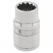 Draper HI-TORQ® 12 Point Socket, 3/8 Sq. Dr., 10mm