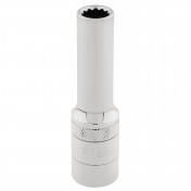 Draper HI-TORQ® 12 Point Deep Socket, 3/8 Sq. Dr., 8mm