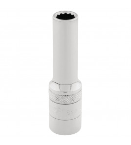 Draper Expert HI-TORQ® 12 Point Deep Socket, 3/8 Sq. Dr., 8mm